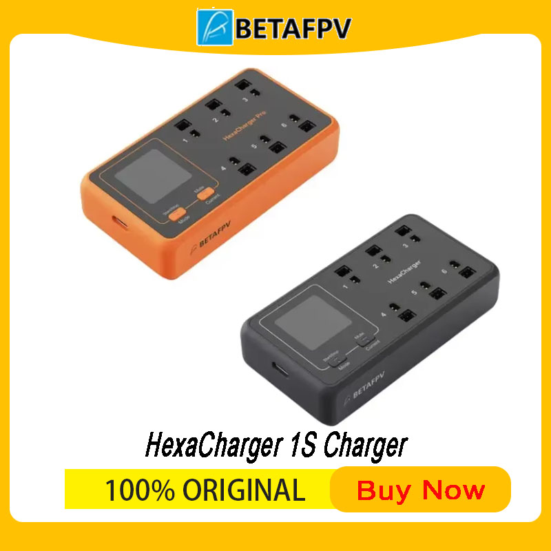 Fpv Drone Charger - شاحن BETAFPV HexaCharger 1S بقوة 24