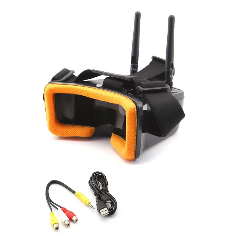 نظارات الواقع الافتراضي VR009  - مراجعة Fpv Drone Goggles وسعره